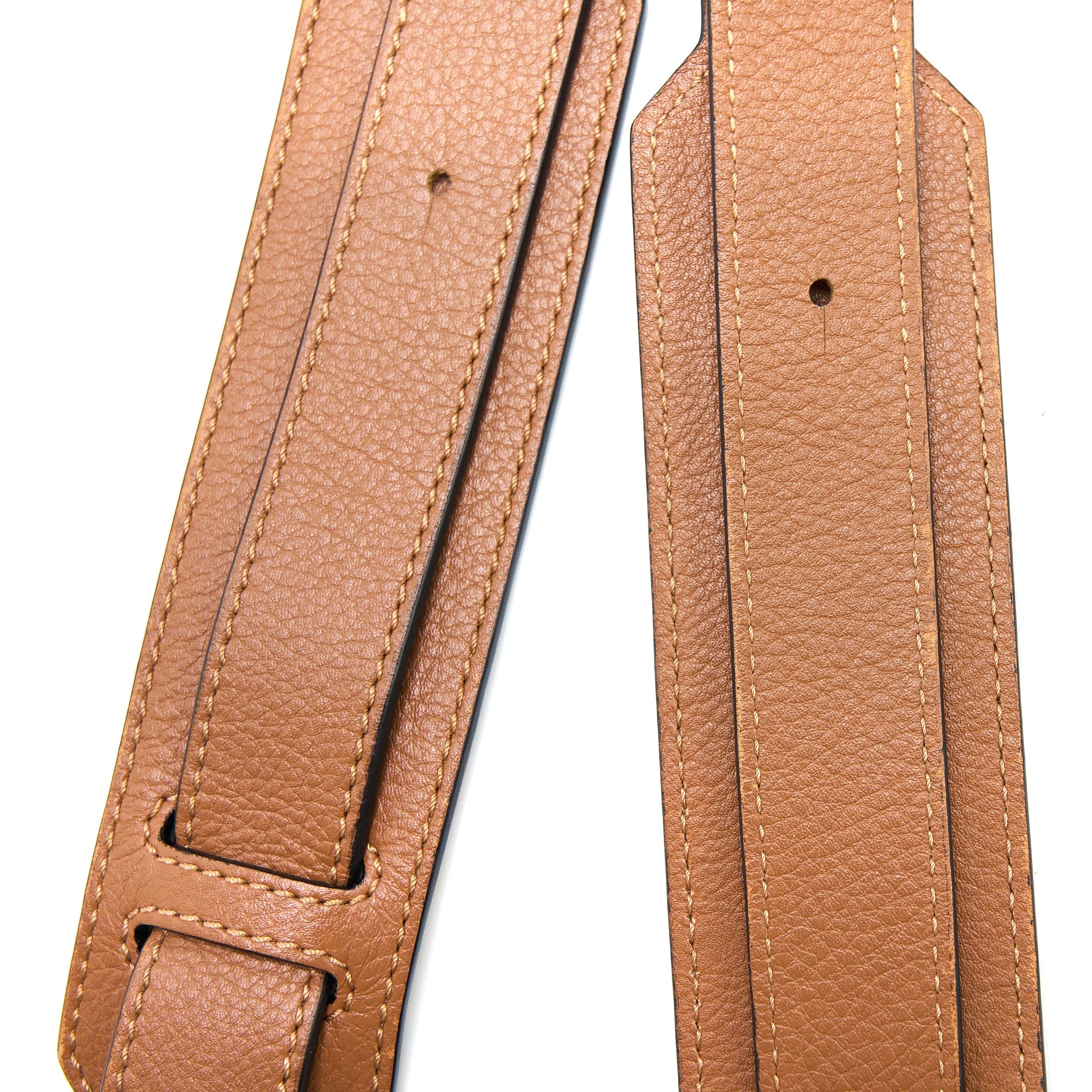 LOEWE SMALL PUZZLE BAG CALFSKIN CARAMEL SHW
