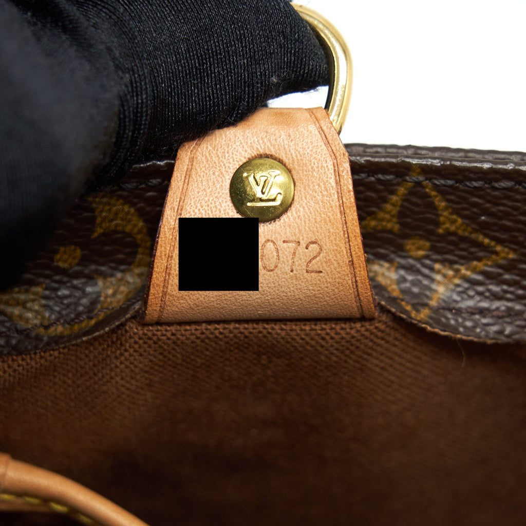LOUIS VUITTON VINTAGE VIVIAN TOTE BAG MONOGRAM CANVAS GHW