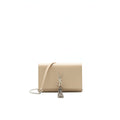 SAINT LAURENT / YSL KATE CHAIN WALLET IN BEIGE SHW