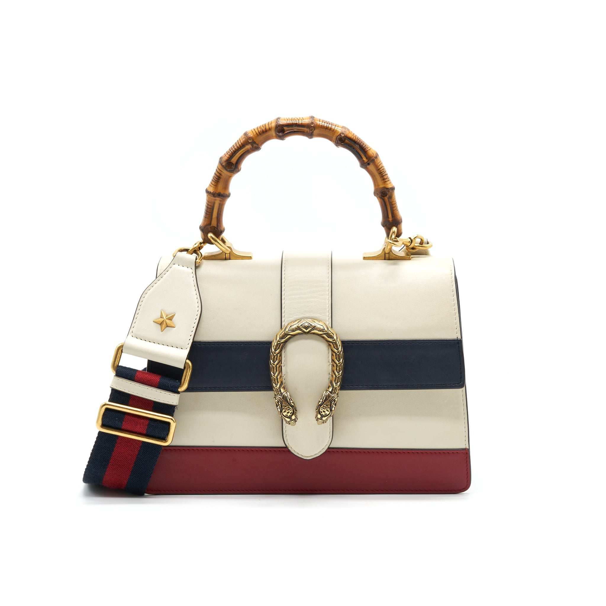 GUCCI TOP HANDLE BAMBOO DIONYSUS BAG