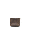 LOUIS VUITTON TOILETRY POCHETTE 19 MONOGRAM CANVAS GHW