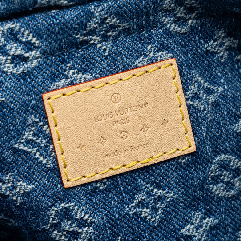 LOUIS VUITTON SUNSET BAG DENIM BLUE GHW (NEW VERSION)
