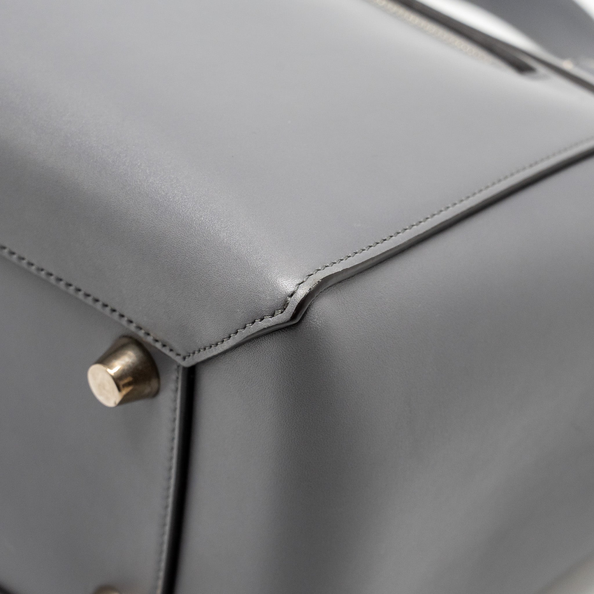 CELINE MICRO BELT BAG CALFSKIN GREY SHW