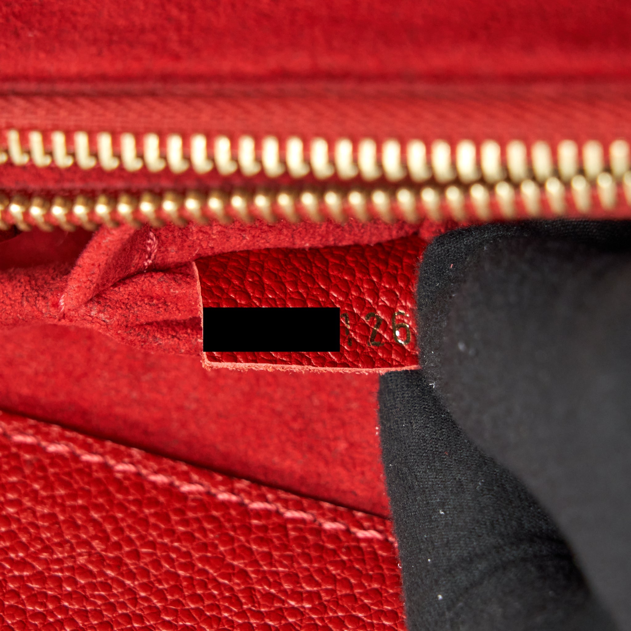 LOUIS VUITTON VENUS BAG LEATHER/MONOGRAM CANVAS RED YEAR 2016