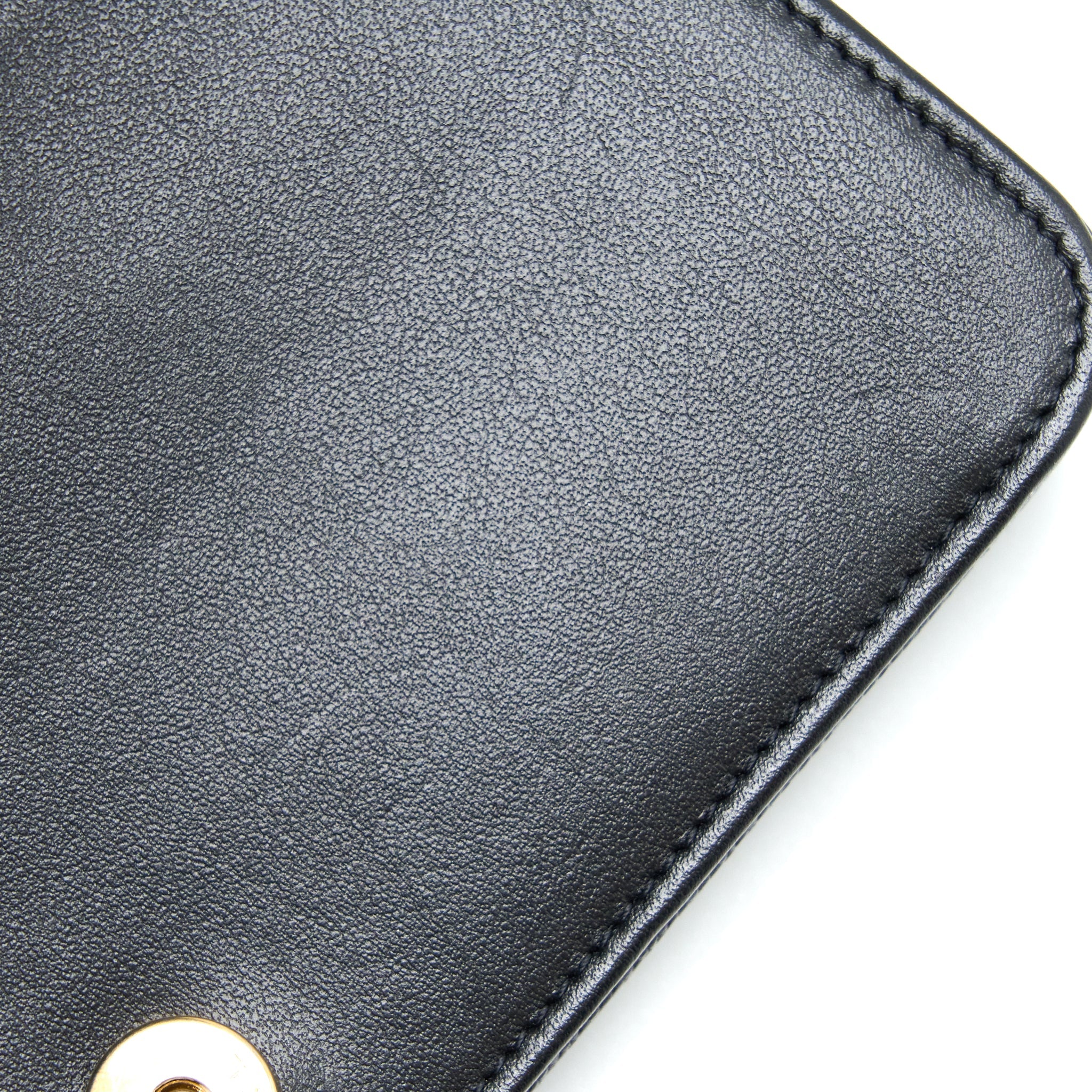CHANEL BOY WALLET ON CHAIN CAVIAR BLACK GHW