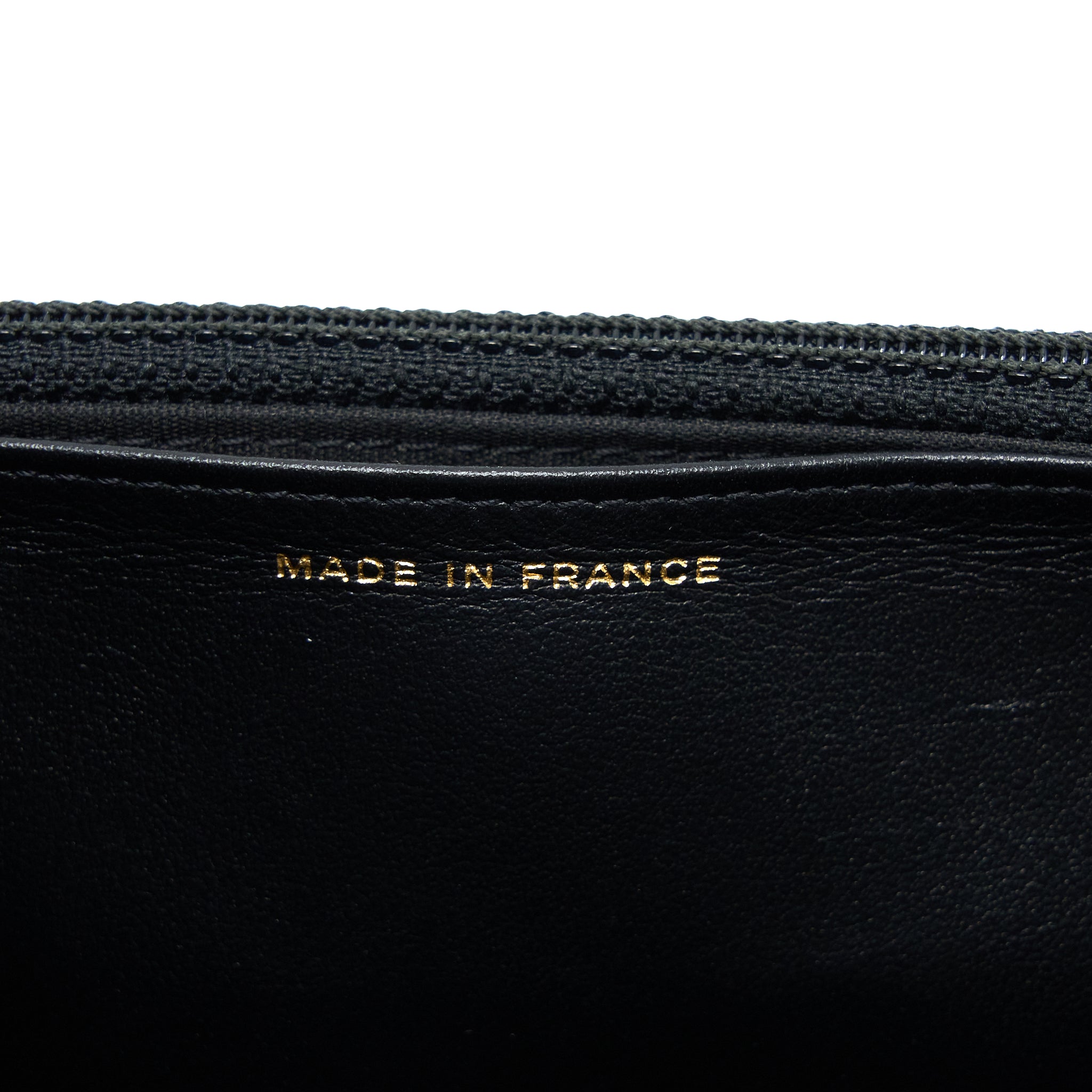 CHANEL BOY WALLET ON CHAIN CAVIAR BLACK GHW