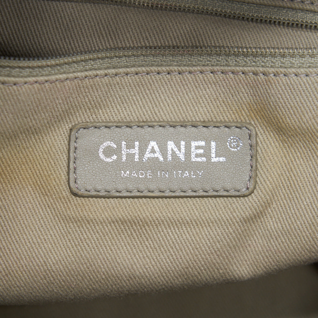 CHANEL RUE CAMBORNE BUCKET BAG FABRIC MULTICOLOUR SHW