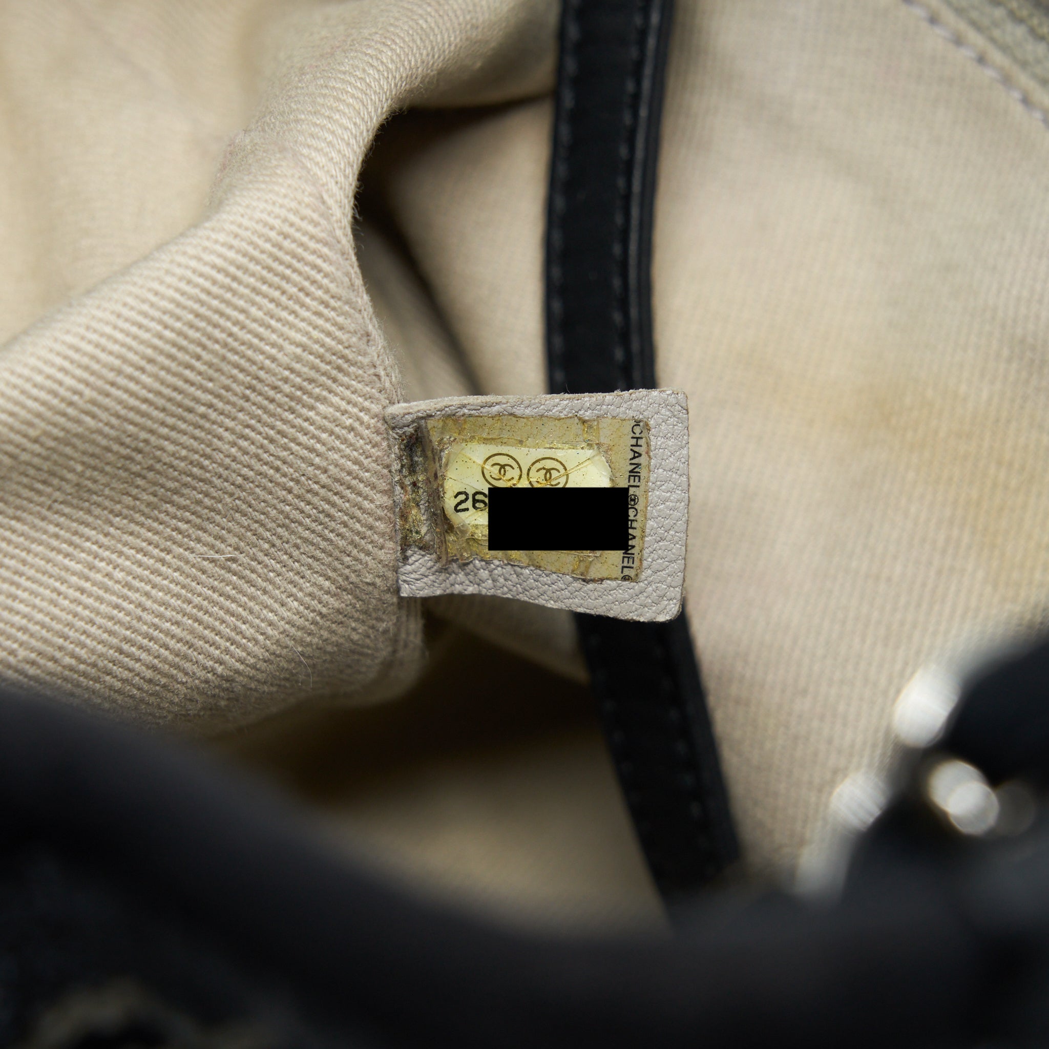CHANEL RUE CAMBORNE BUCKET BAG FABRIC MULTICOLOUR SHW