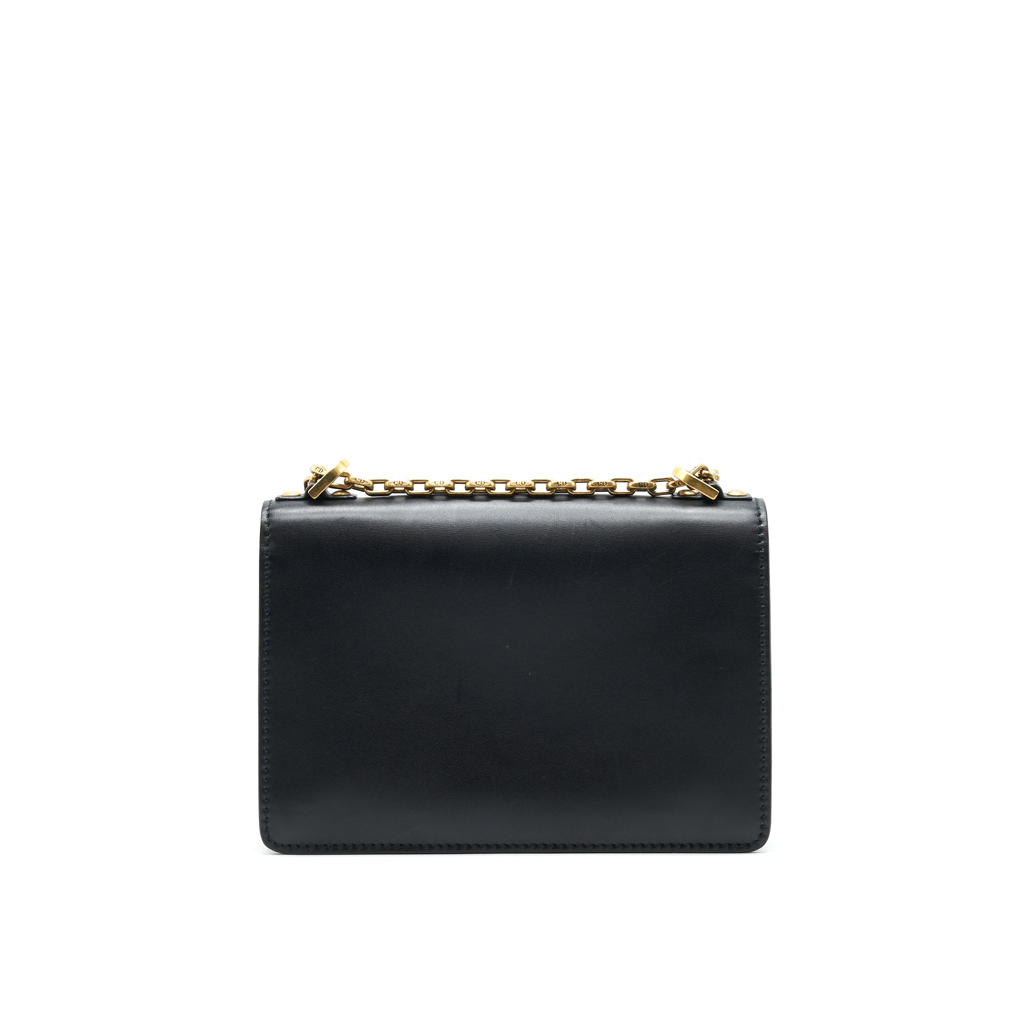 DIOR J'ADIOR MEDIUM FLAP BAG WITH CHAIN BLACK GHW