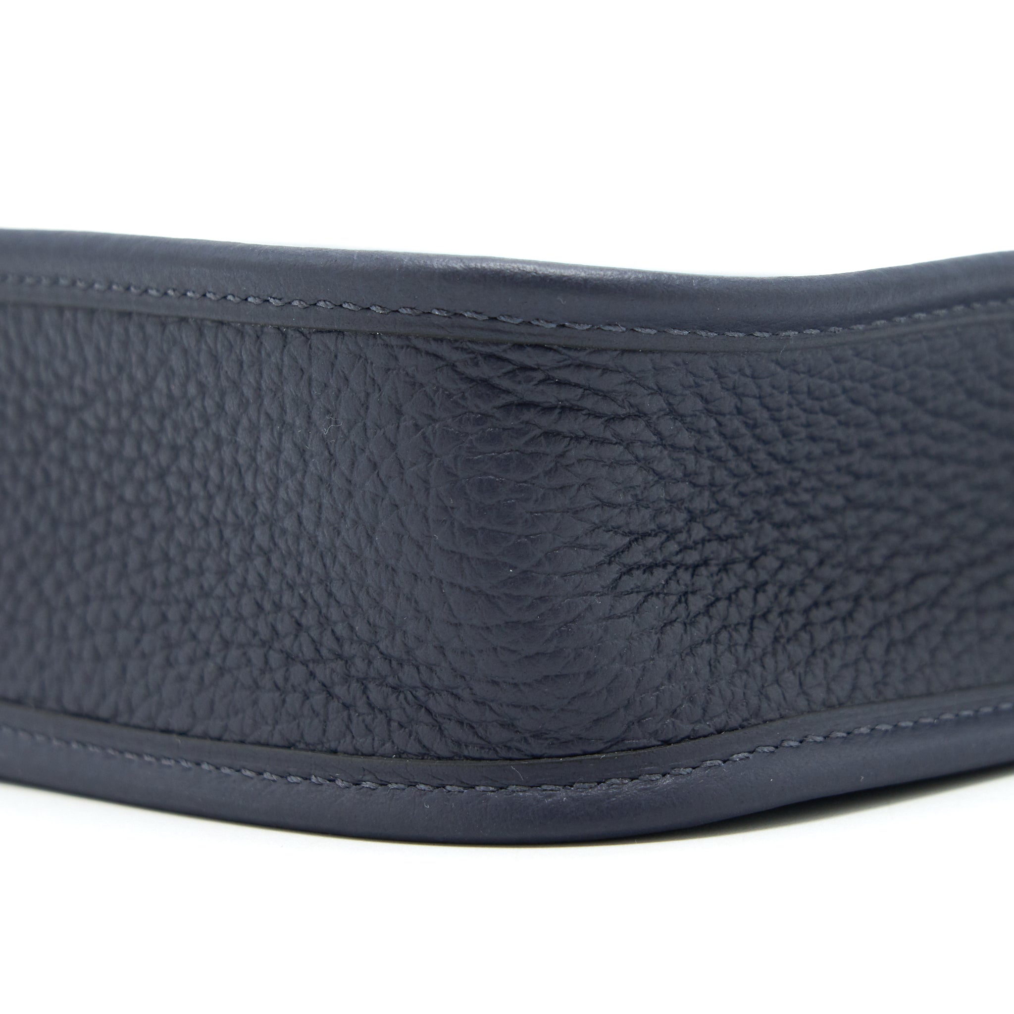HERMES MINI EVELYNE BLUE NUIT/ BLUE INDIGO GHW