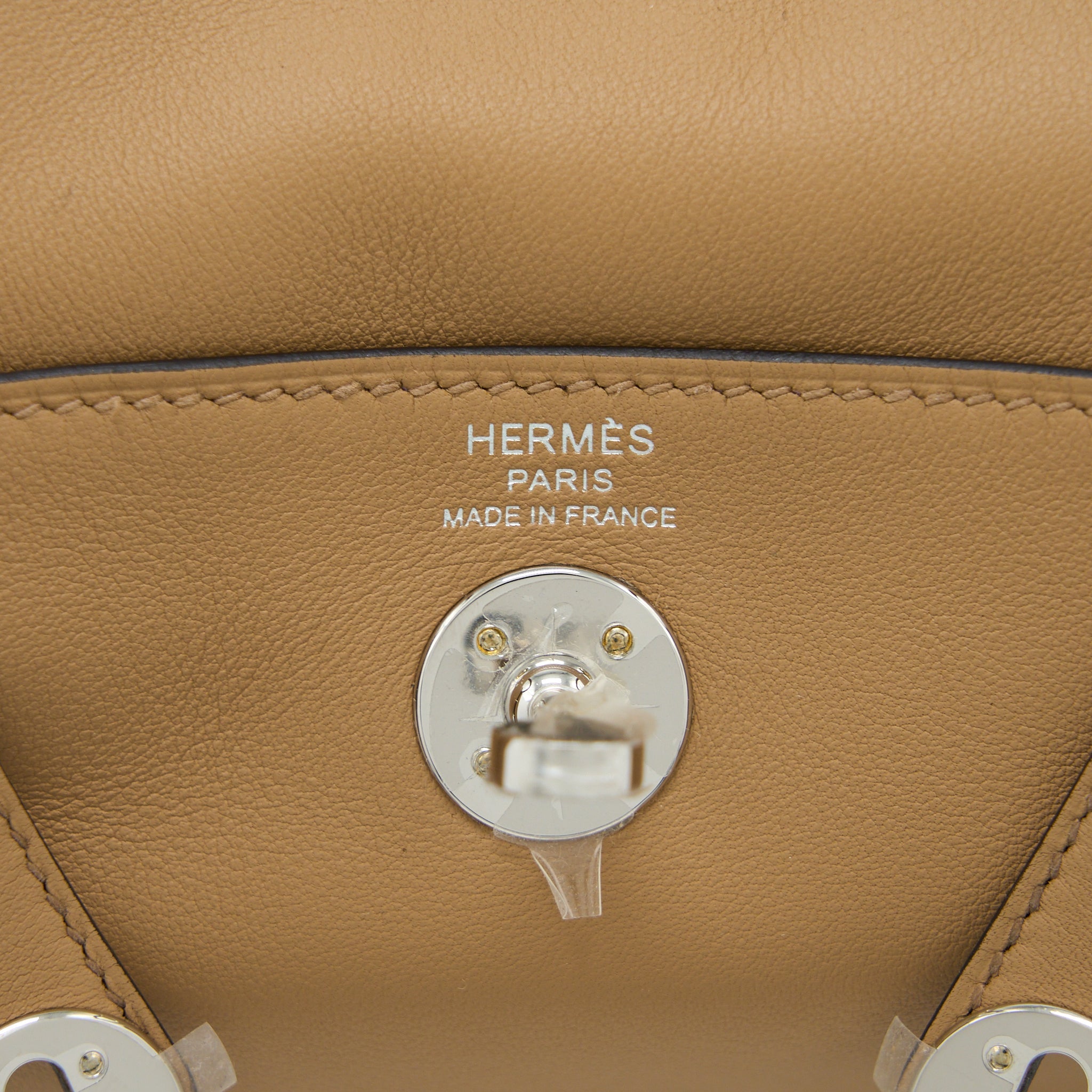 HERMES MINI LINDY SWIFT CHAI / MAUVE SYLVESTRE SHW