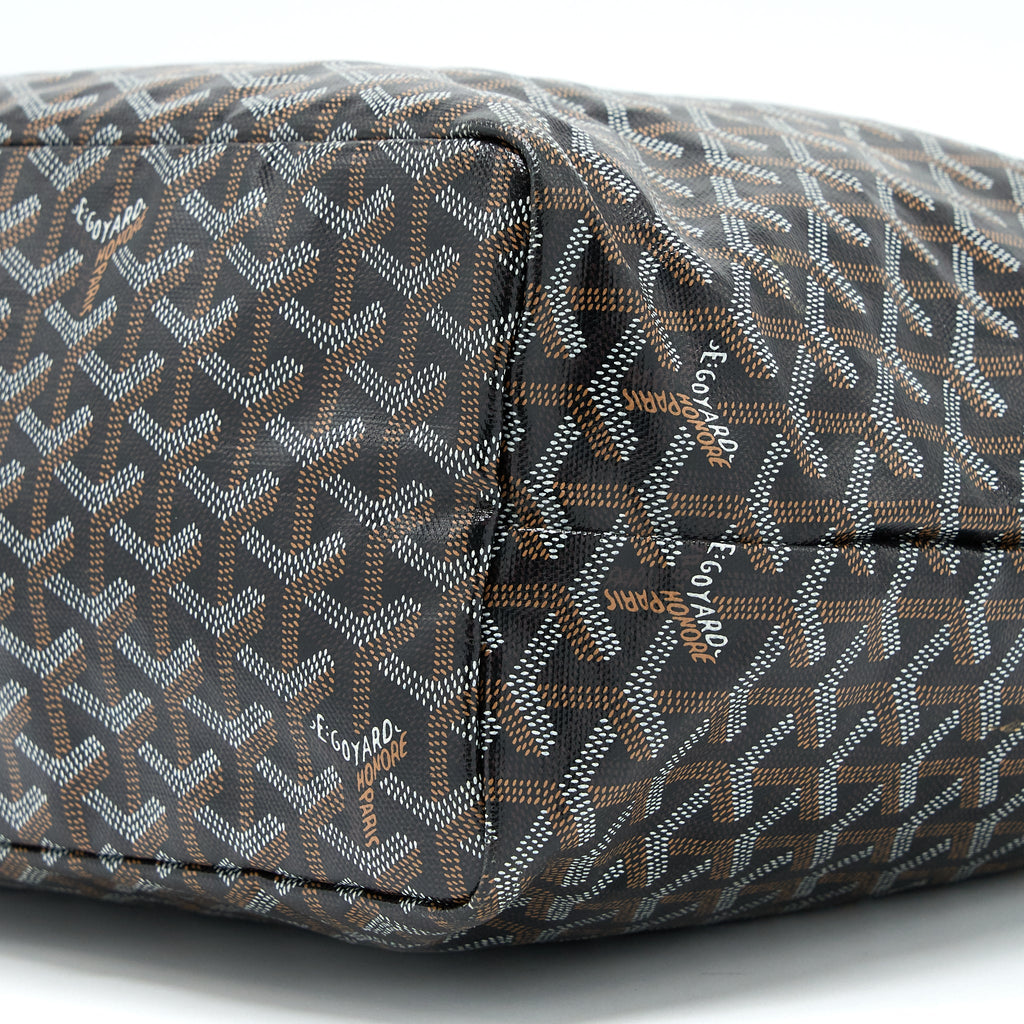 GOYARD SAINT LOUIS TOTE PM BLACK/MULTICOLOUR
