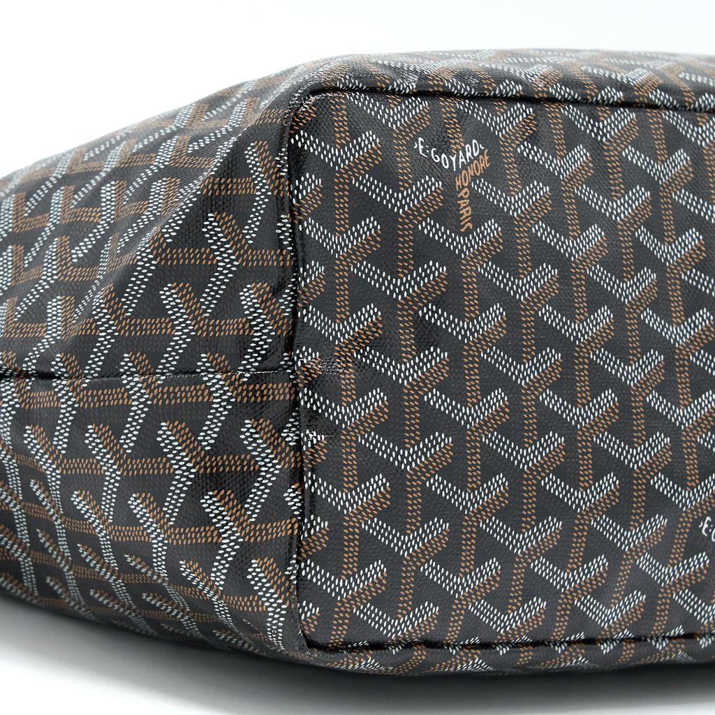 GOYARD SAINT LOUIS TOTE PM BLACK/MULTICOLOUR