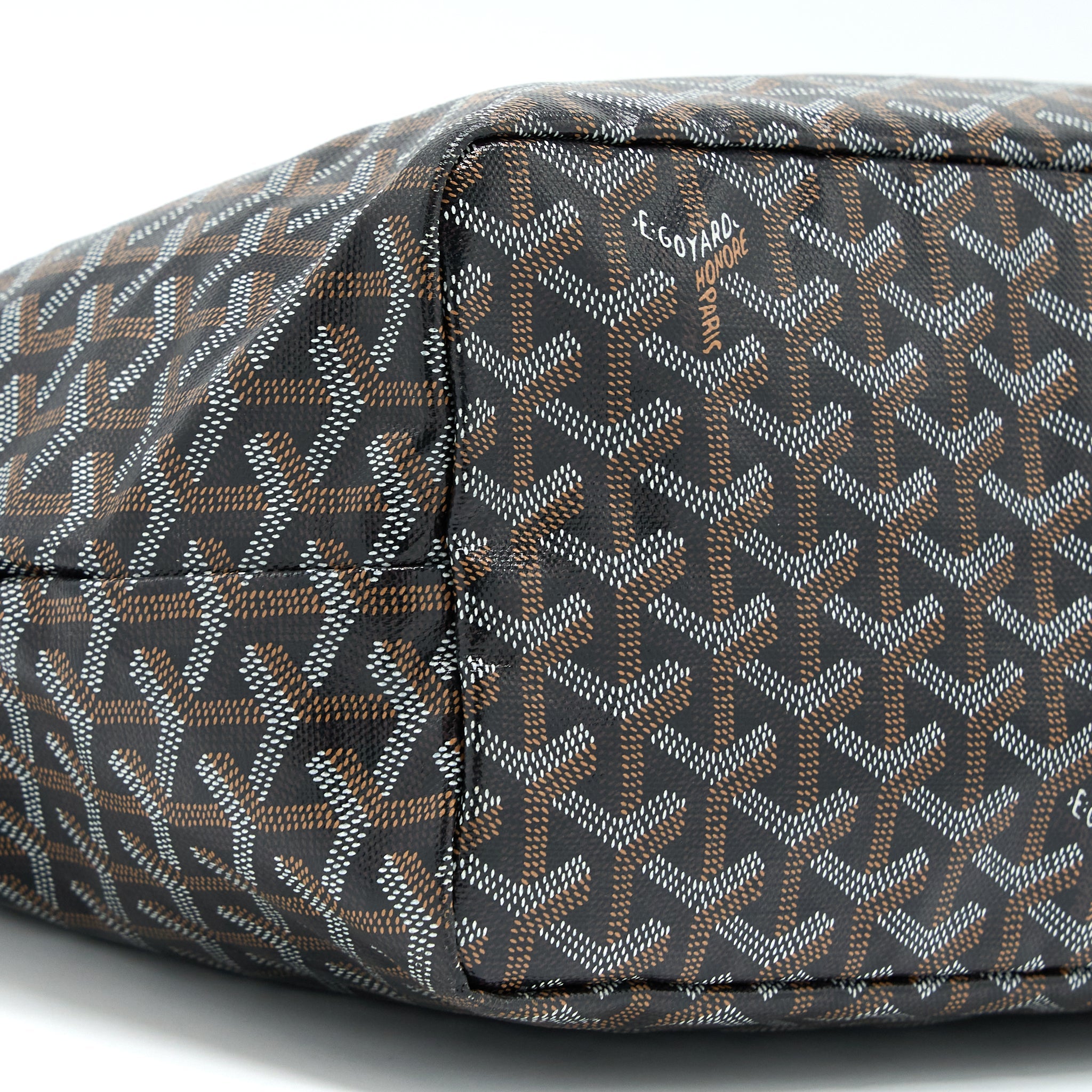 GOYARD SAINT LOUIS TOTE PM BLACK/MULTICOLOUR