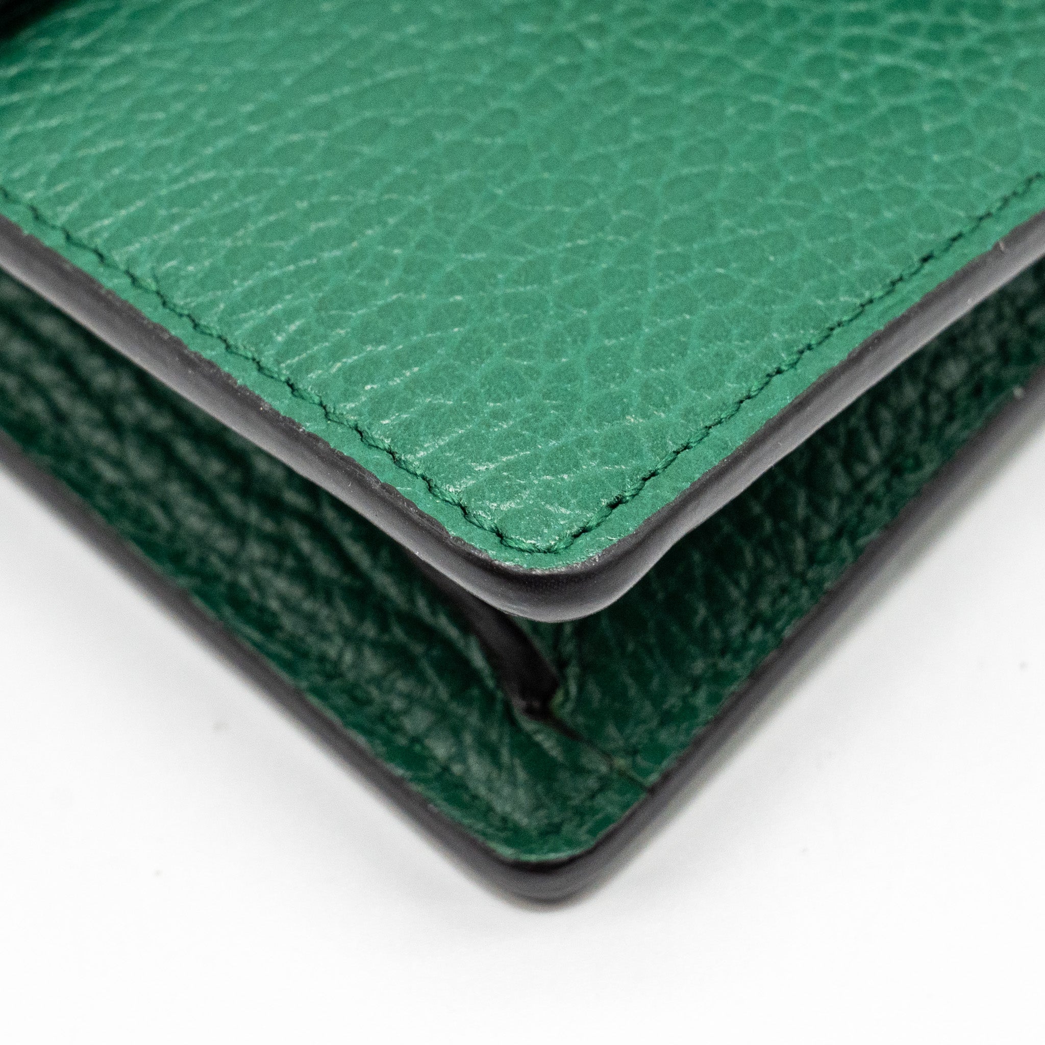 GUCCI SUPER MINI DIONYSUS CALFSKIN GREEN GHW