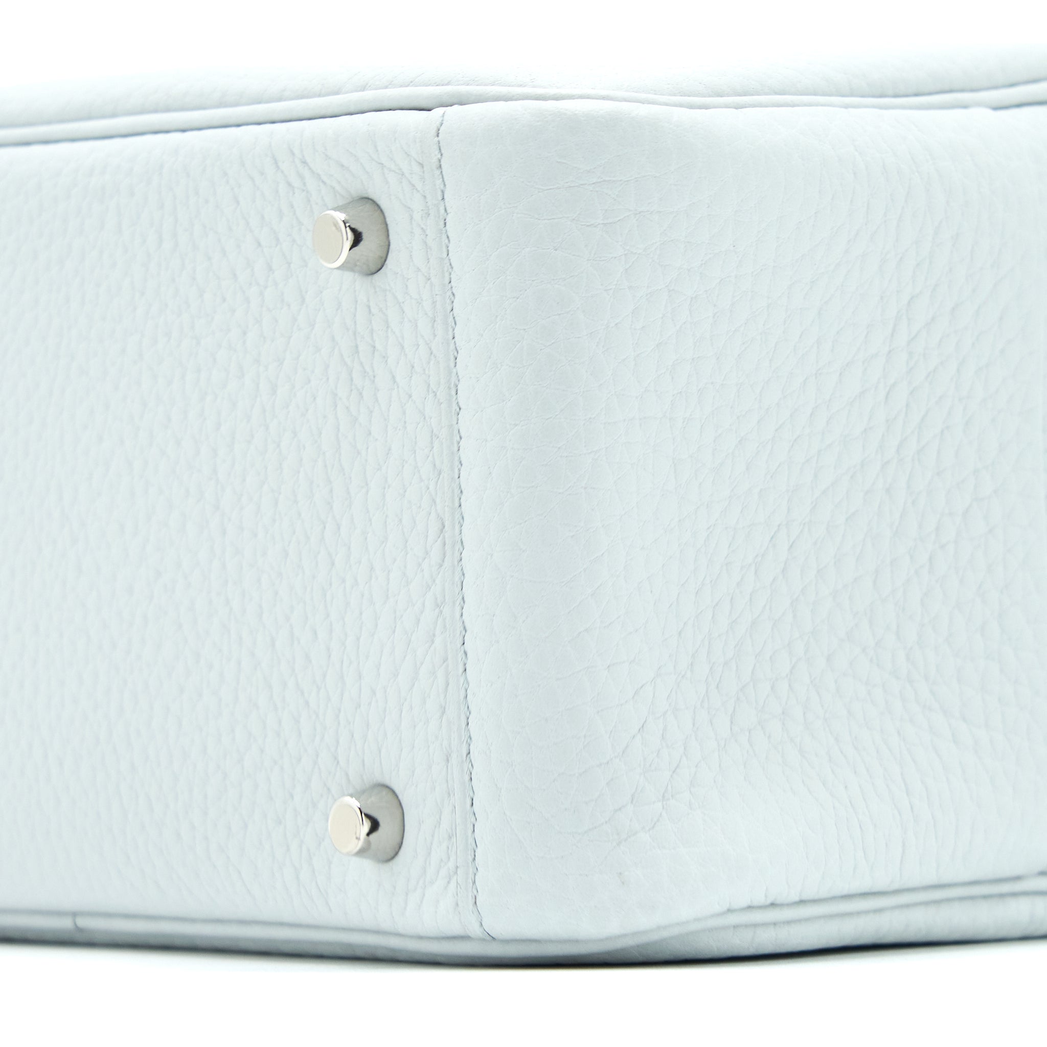 HERMES MINI LINDY CLEMENCE BLUE PALE SHW