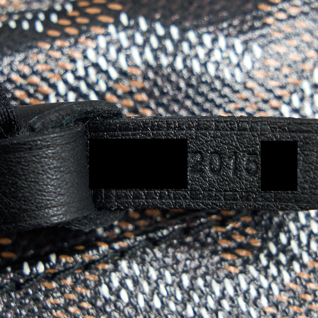GOYARD SAINT LOUIS TOTE PM BLACK/MULTICOLOUR