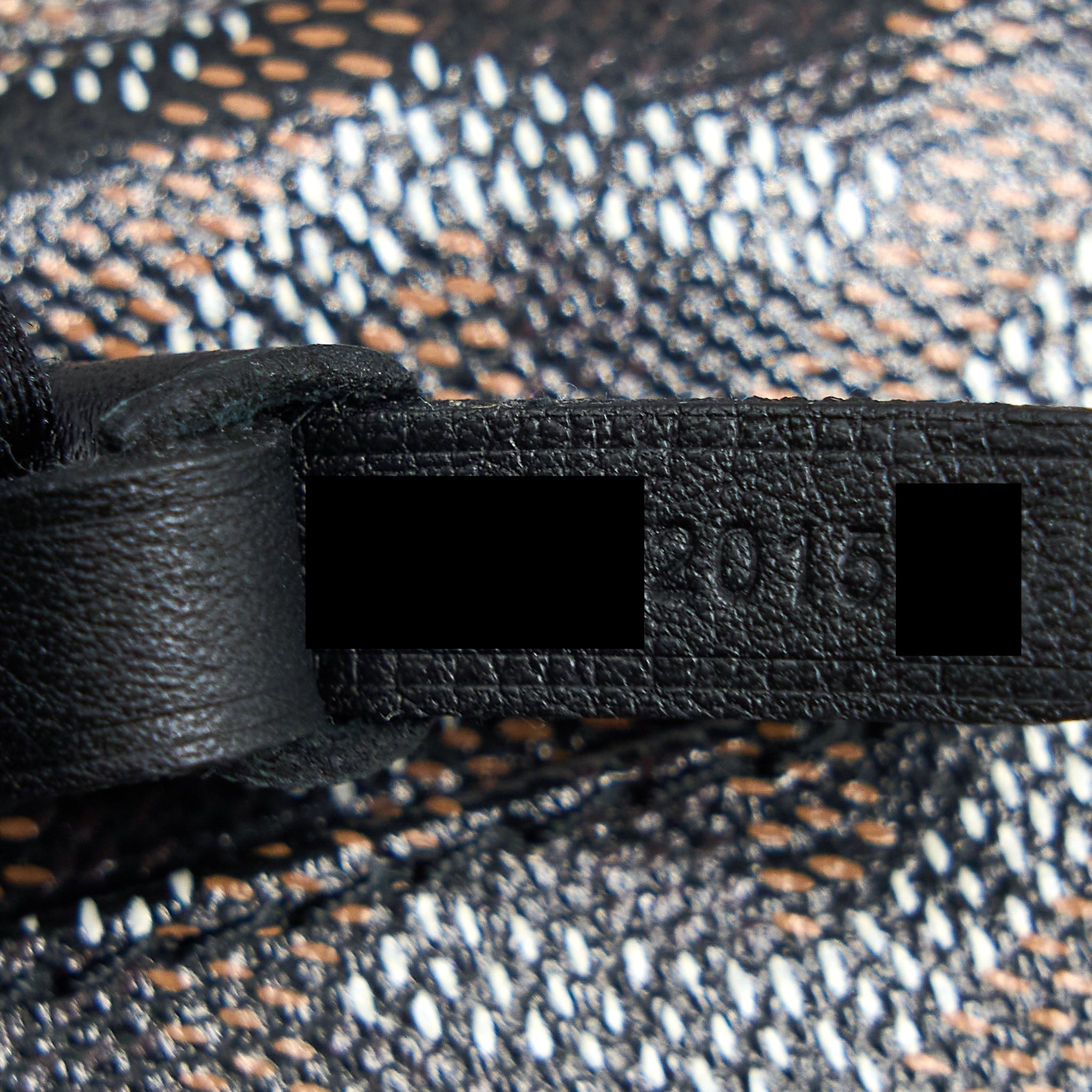 GOYARD SAINT LOUIS TOTE PM BLACK/MULTICOLOUR
