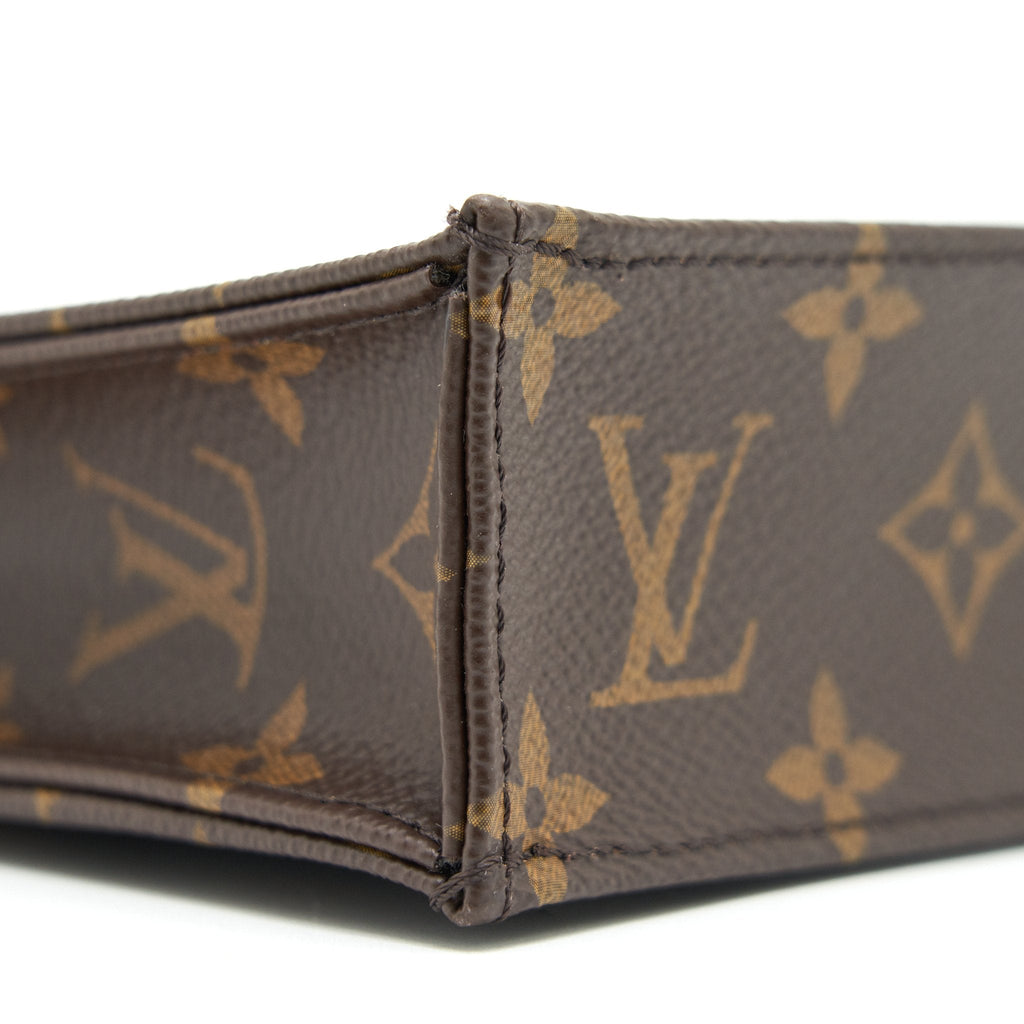 LOUIS VUITTON PETIT SAC PLAT MONOGRAM