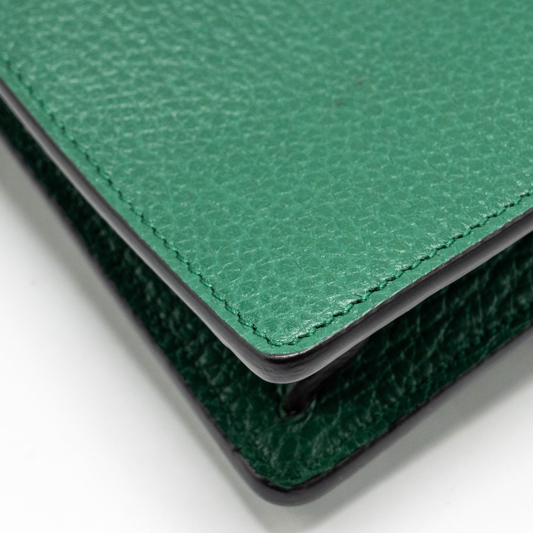 GUCCI SUPER MINI DIONYSUS CALFSKIN GREEN GHW