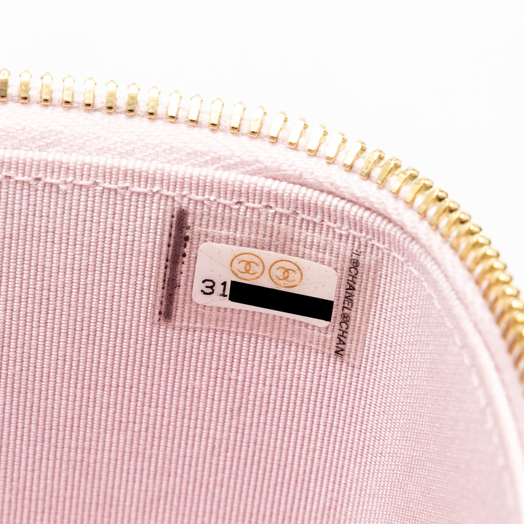 CHANEL MINI VANITY WITH CHAIN CAVIAR PINK LGHW
