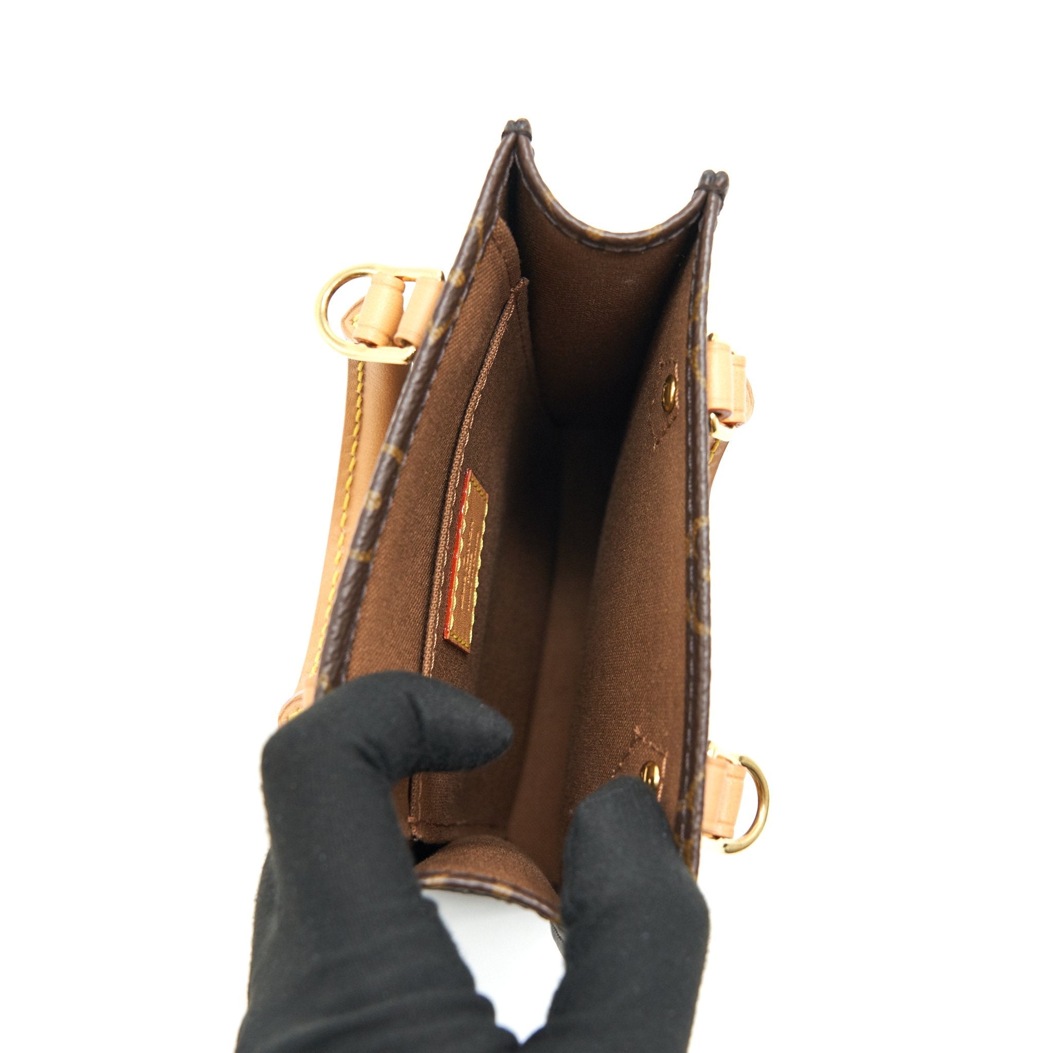 LOUIS VUITTON PETIT SAC PLAT MONOGRAM CANVAS