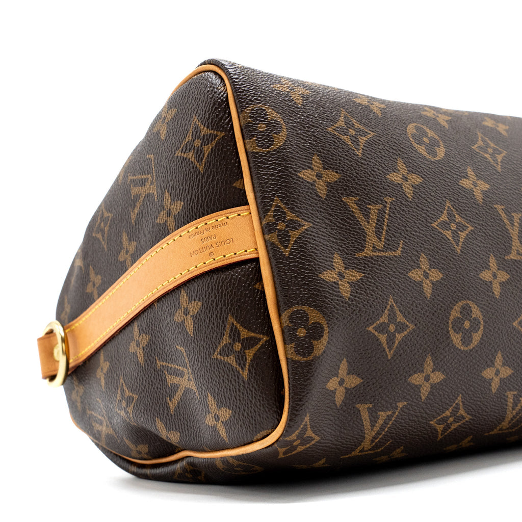 LOUIS VUITTON SPEEDY  BANDOULIERE 25 MONOGRAM CANVAS GHW
