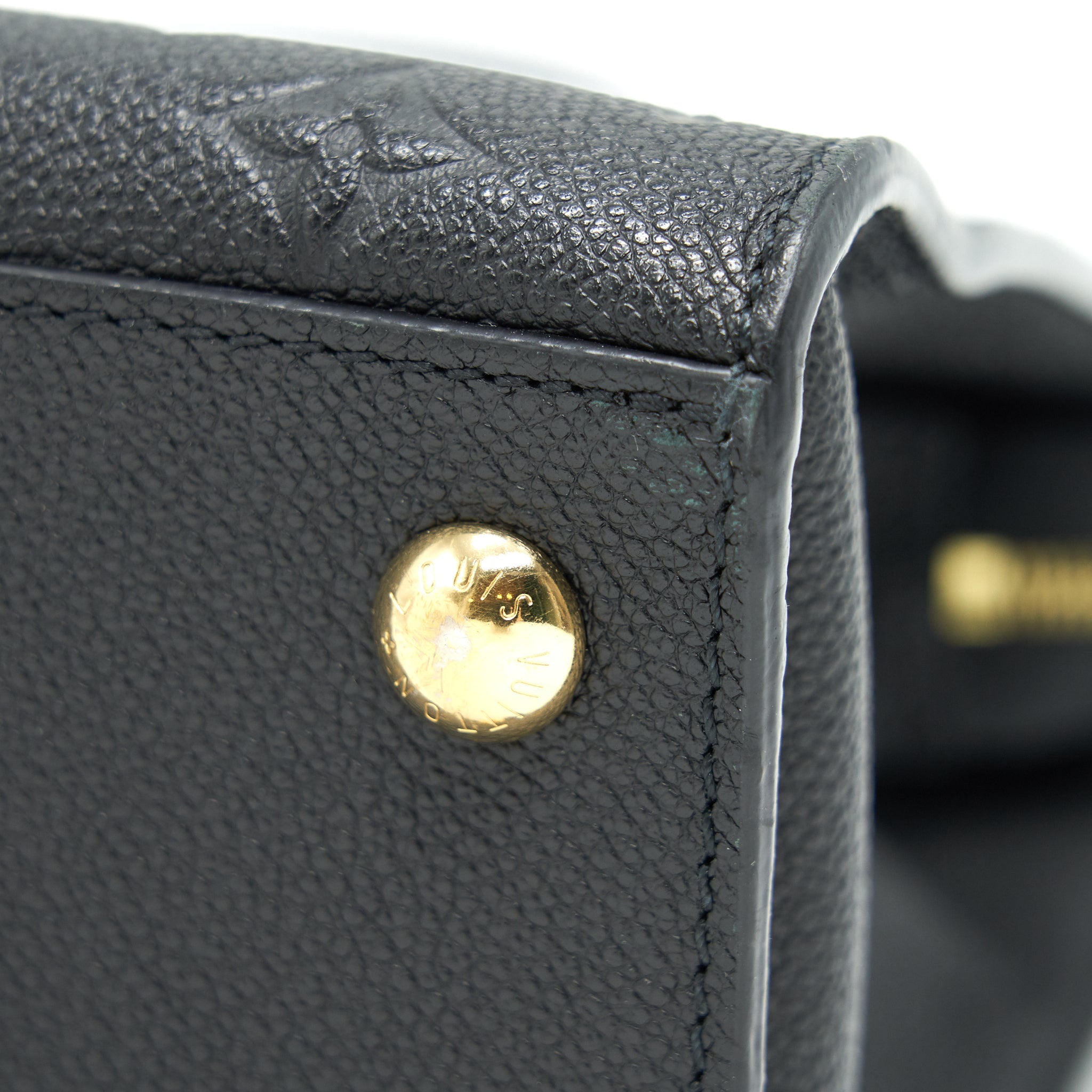 LOUIS VUITTON MONOGRAM EMPREINTE PONT NEUF MM NOIR