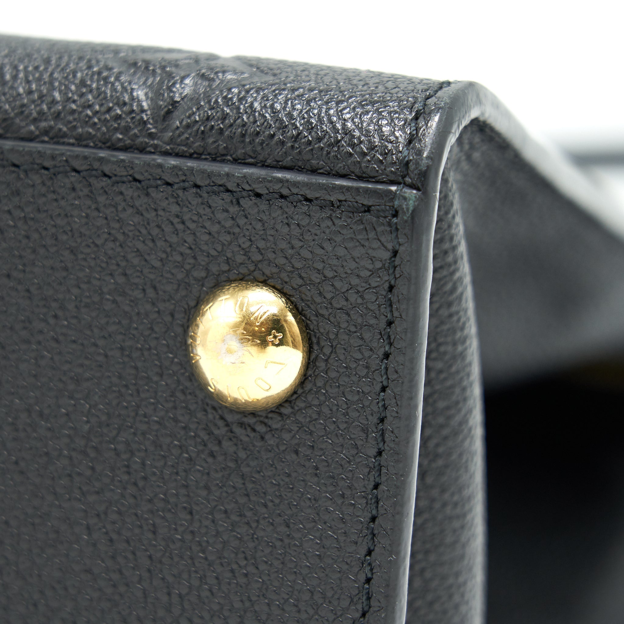 LOUIS VUITTON MONOGRAM EMPREINTE PONT NEUF MM NOIR