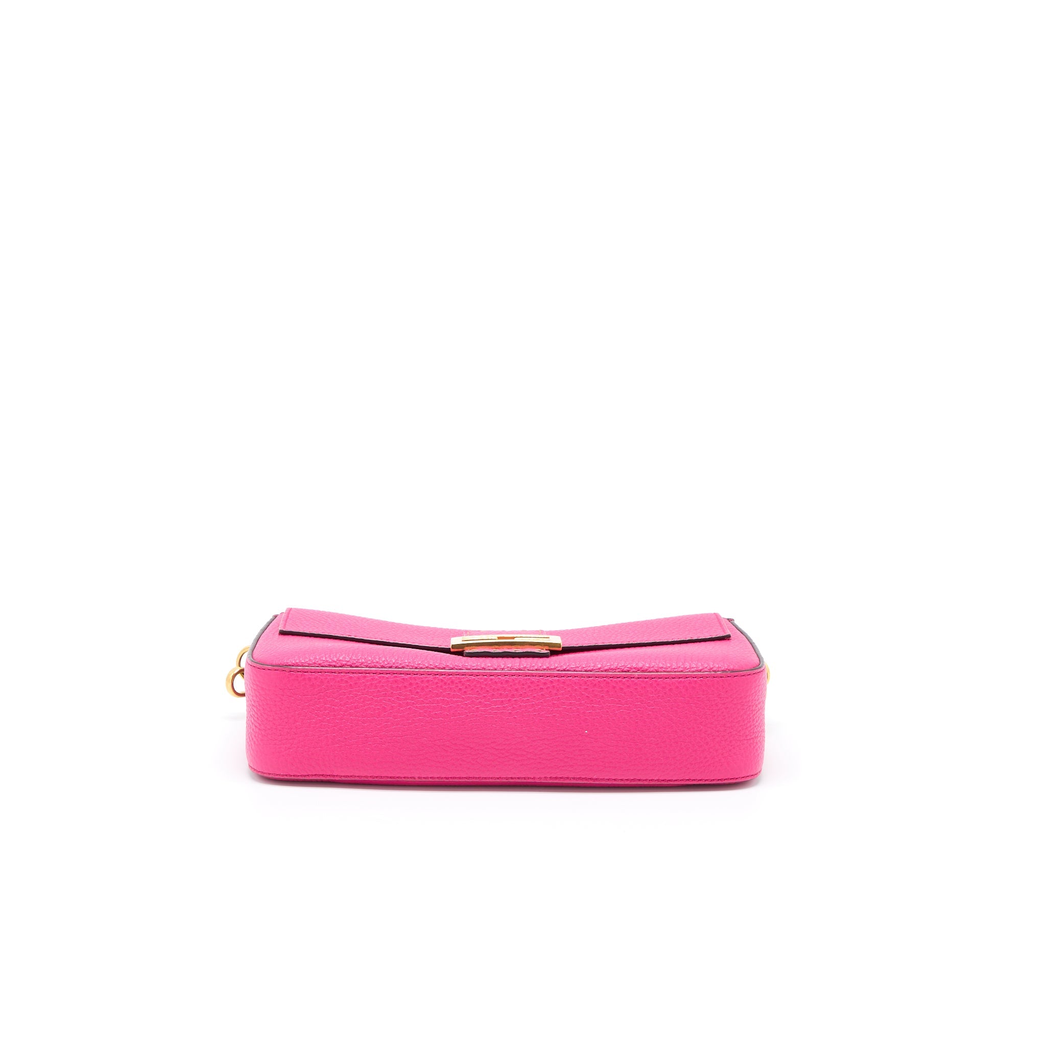 FENDI BAGUETTE BAG CALFSKIN PINK GHW