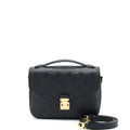 LOUIS VUITTON POCHETTE MÉTIS MONOGRAM EMPREINTE BLACK GHW