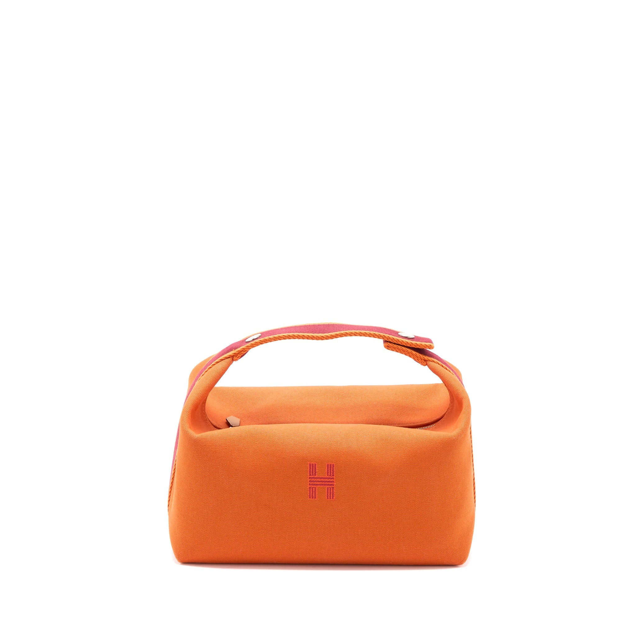 HERMES BRIDE A BRAC LARGE CANVAS ORANGE SHW
