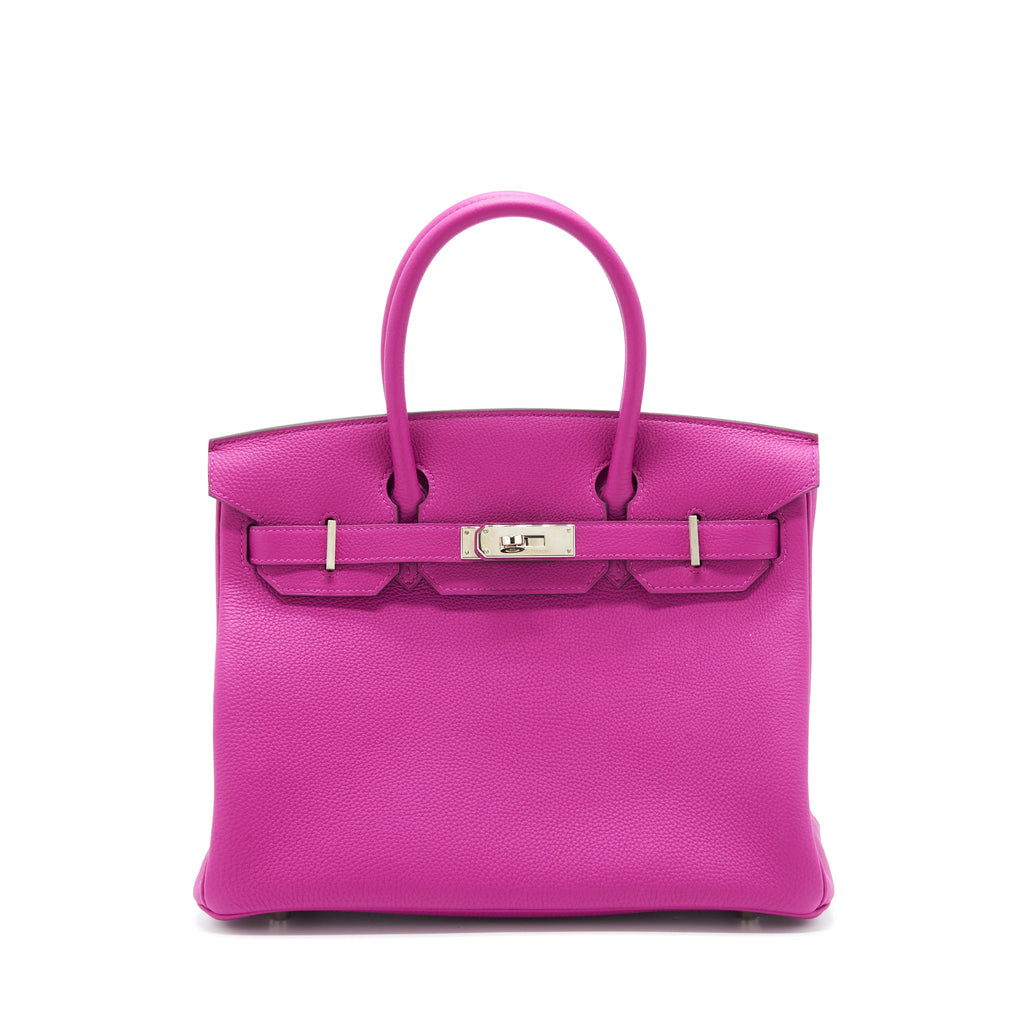 HERMES BIRKIN 30 TOGO L3 ROSE PURPLE SHW