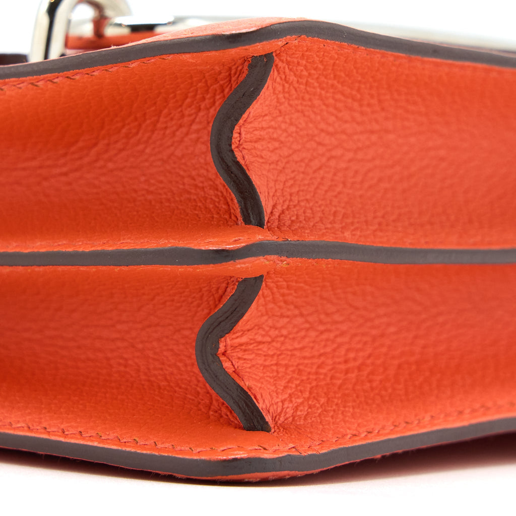 HERMES MINI ROULIS EVERCOLOR 9T CAPUCINE SHW