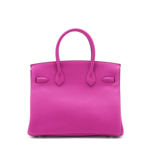 HERMES BIRKIN 30 TOGO L3 ROSE PURPLE SHW