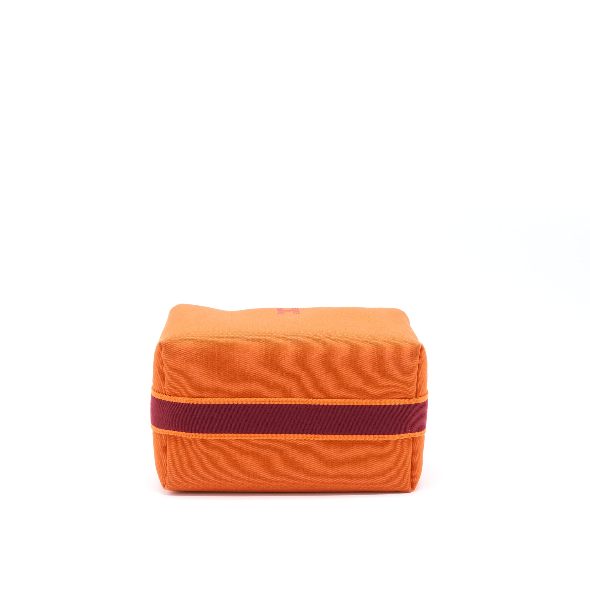 HERMES BRIDE A BRAC LARGE CANVAS ORANGE SHW