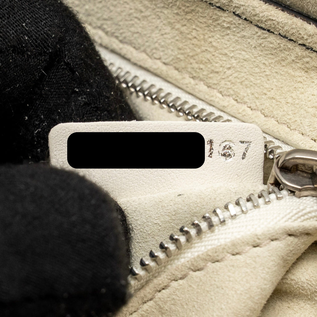 DIOR DIOREVOLUTION FLAP BAG CALFSKIN WHITE SHW