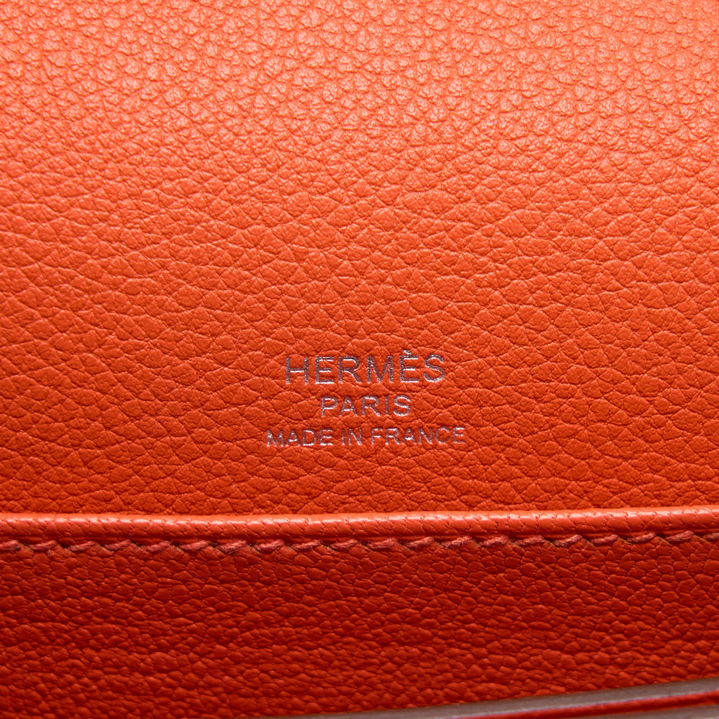 HERMES MINI ROULIS EVERCOLOR 9T CAPUCINE SHW