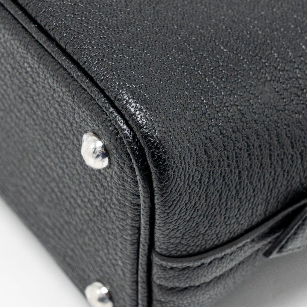 HERMES MINI BOLIDE 1923 CHÈVRE MYSORE BLACK SHW