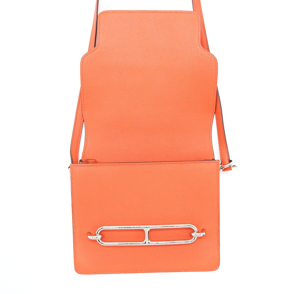 HERMES MINI ROULIS EVERCOLOR 9T CAPUCINE SHW