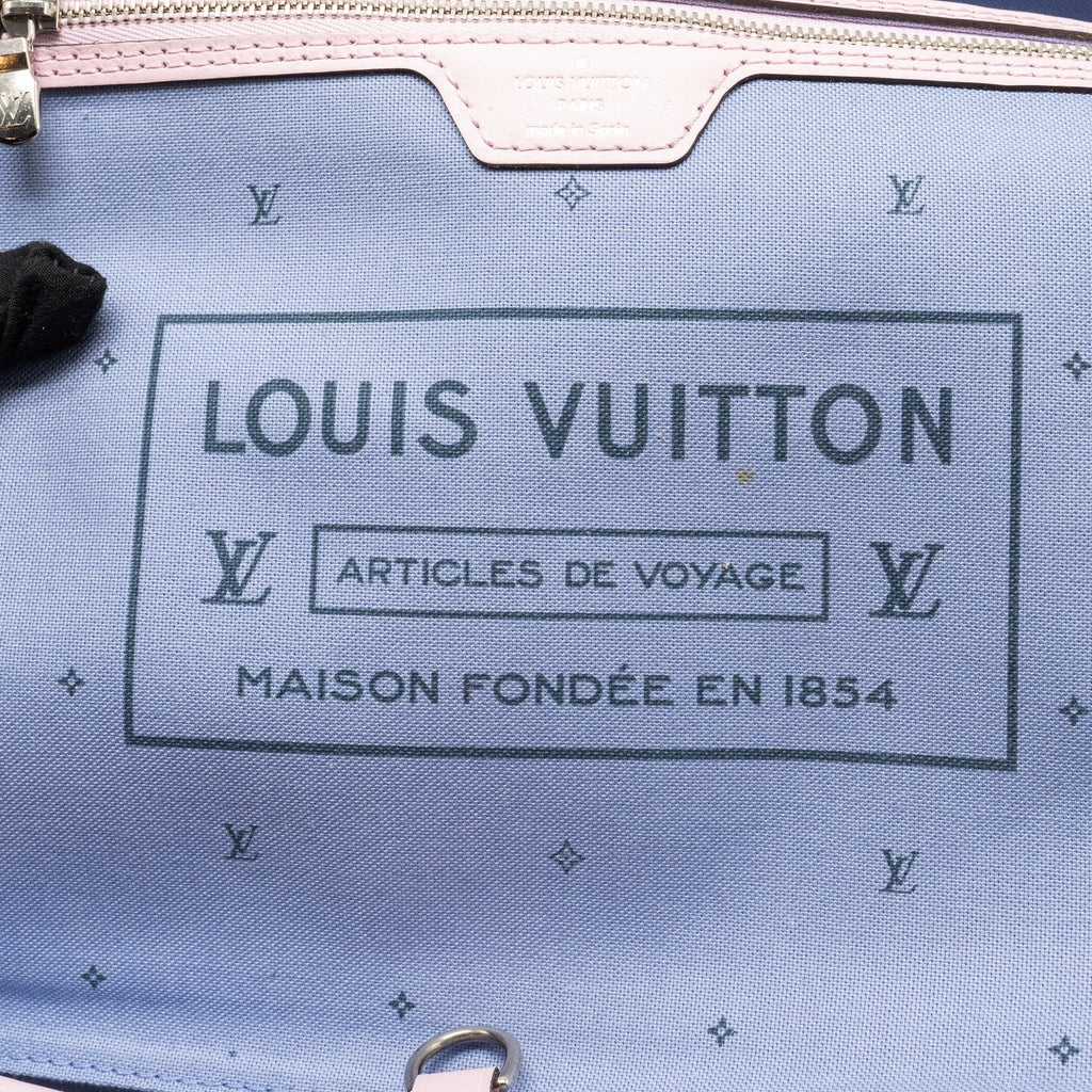 LOUIS VUITTON NEVERFULL MM ESCAL GIANT CANVAS PASTEL PINK SHW