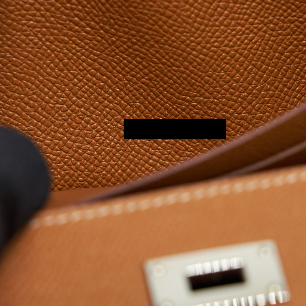 HERMES KELLY LONG WALLET EPSOM GOLD SHW