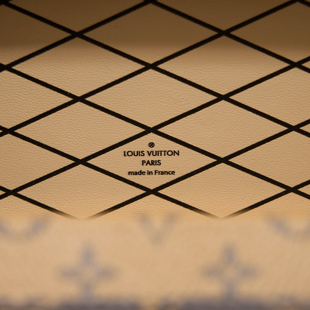 LOUIS VUITTON PETITE MALLE MONAGRAM REVERSE CANVAS GHW