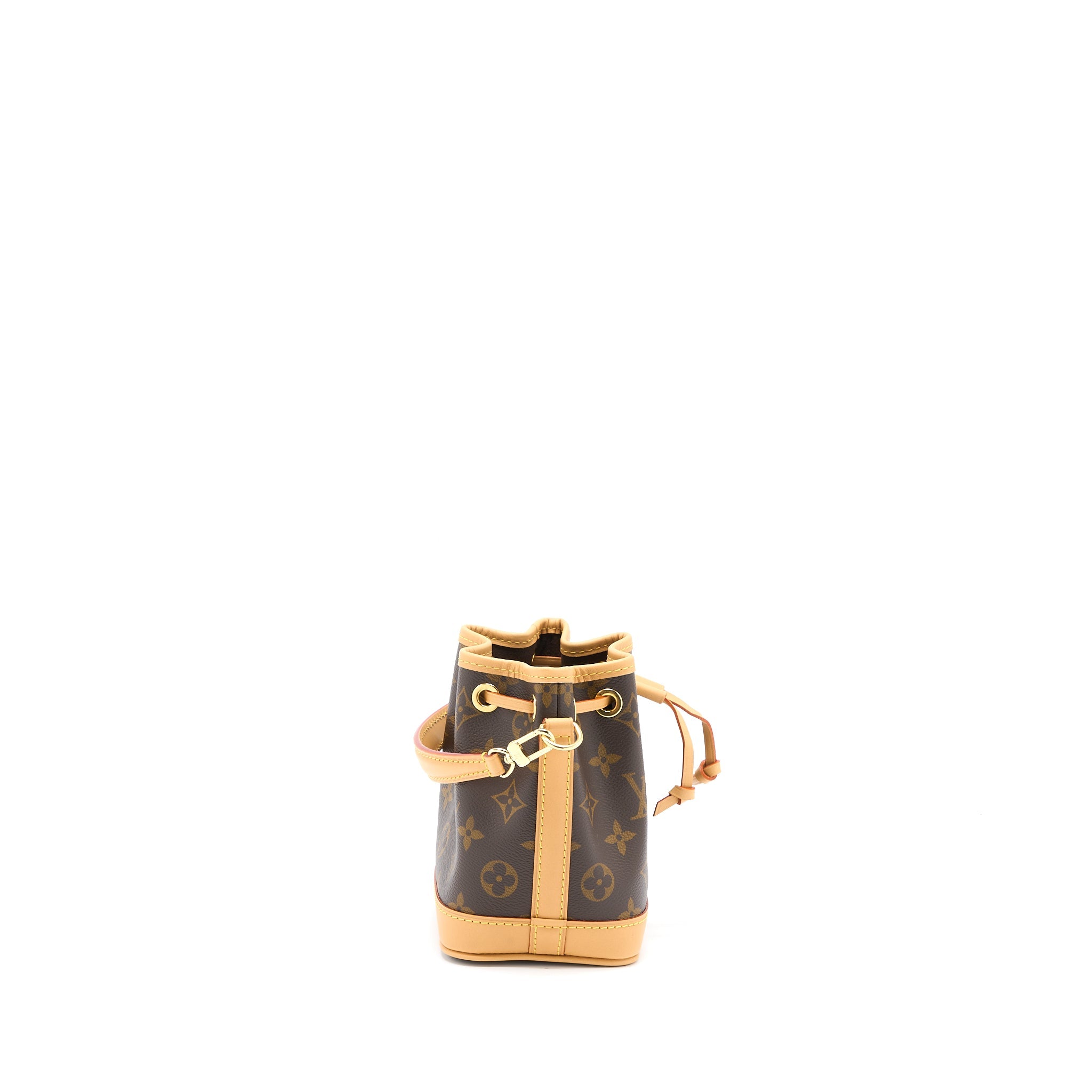 LOUIS VUITTON NANO NOE MONOGRAM CANVAS GHW (NEW VERSION)