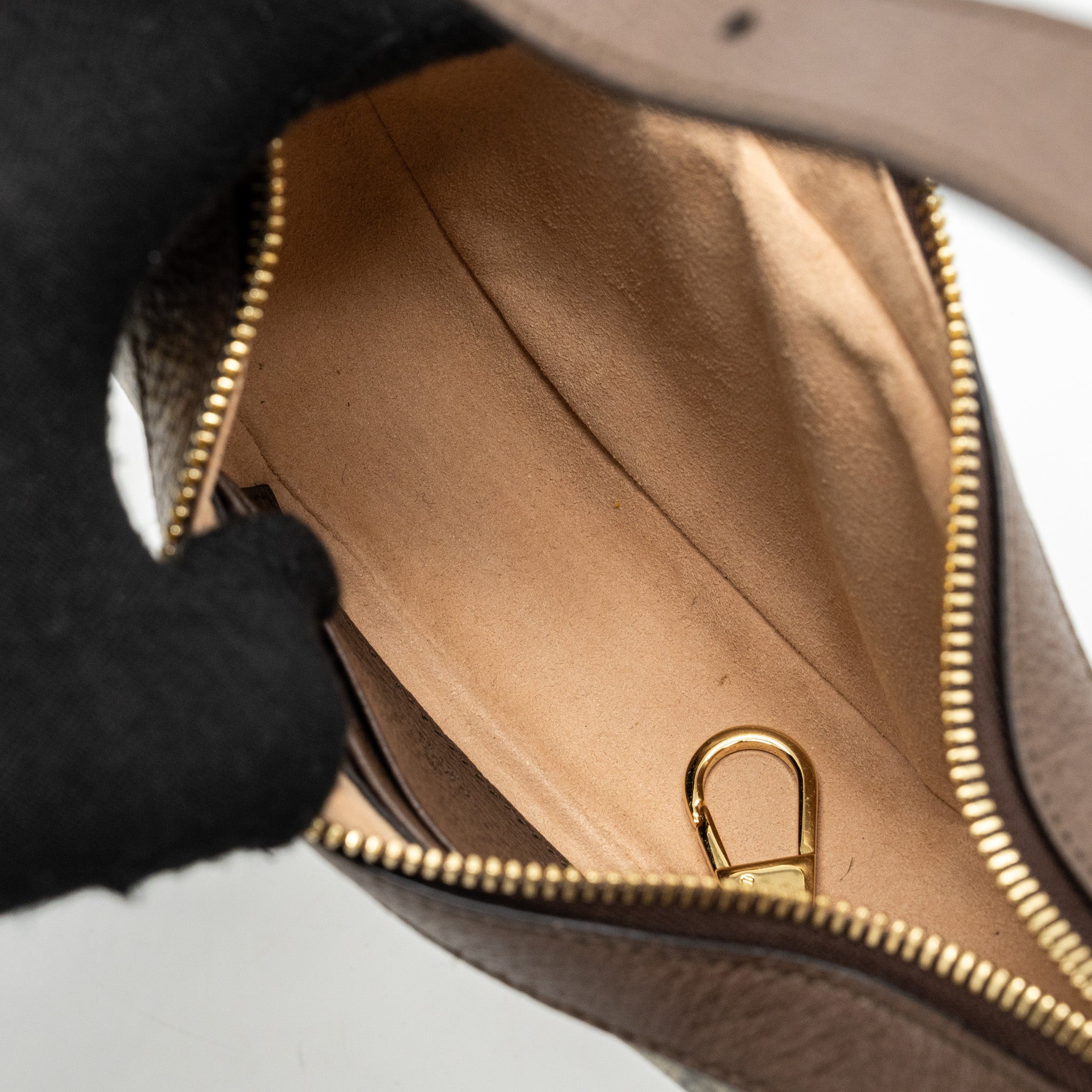 GUCCI OPHIDIA GG MINI BAG GG SUPREME CANVAS GHW