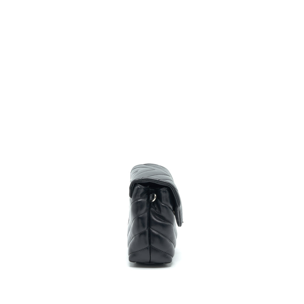 SAINT LAURENT LOU LOU TOY BAG BLACK SHW