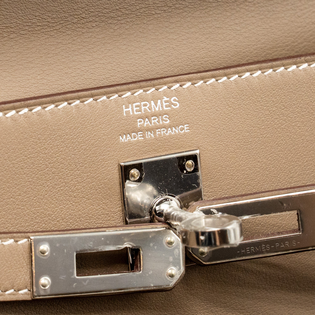 HERMES KELLY 25 SWIFT ETOUPE SHW