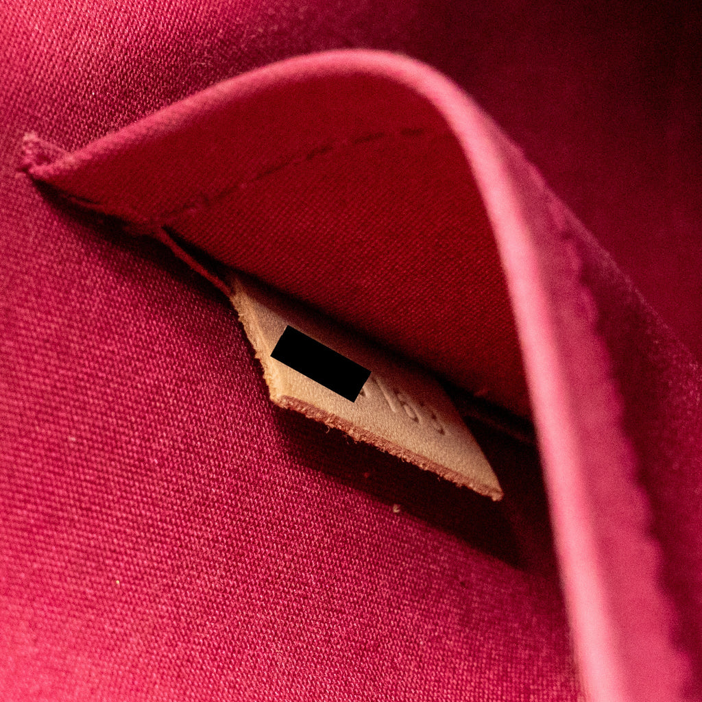 LOUIS VUITTON ALMA BB PATENT INDIAN ROSE GHW