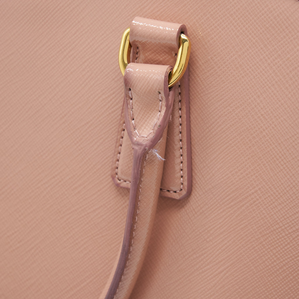 PRADA SAFFIANO TOTE BAG NUDE GHW
