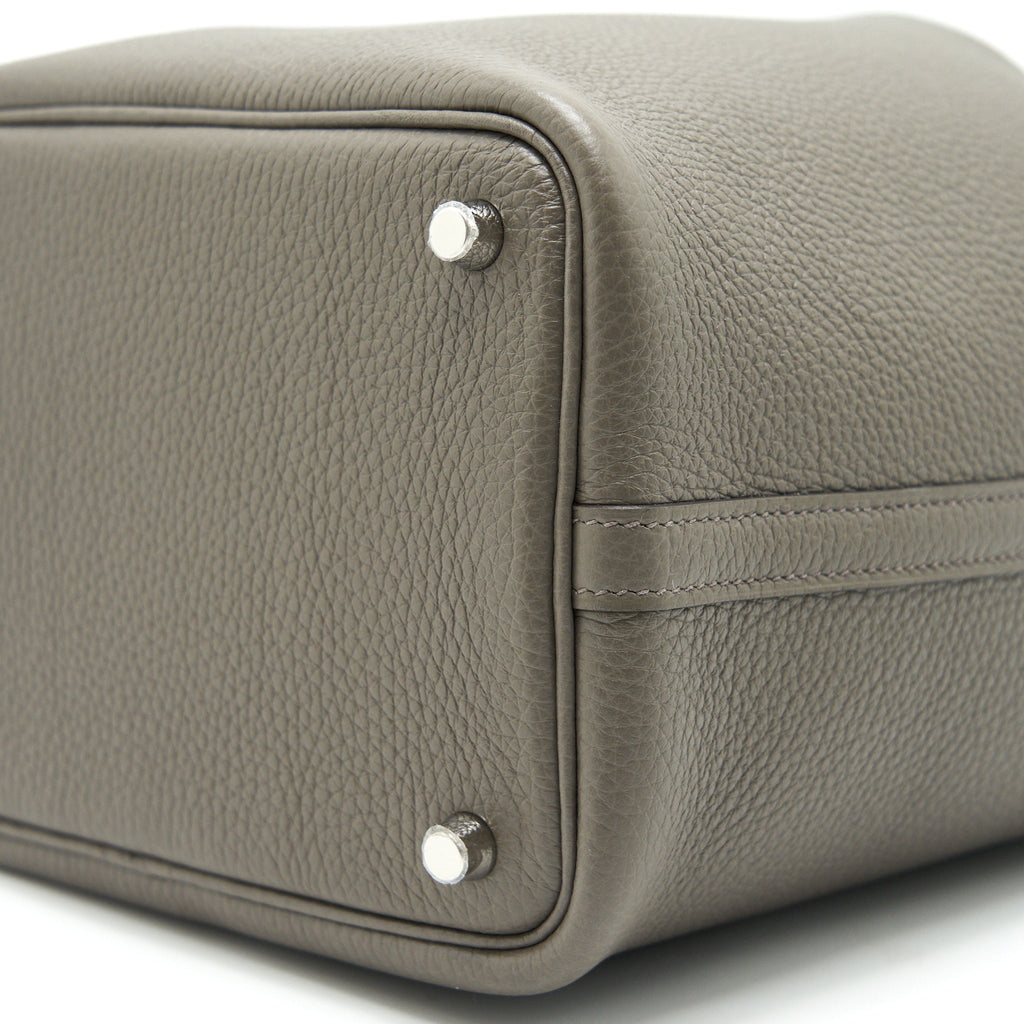 HERMES PICOTIN 18 GRIS ETAIN SHW